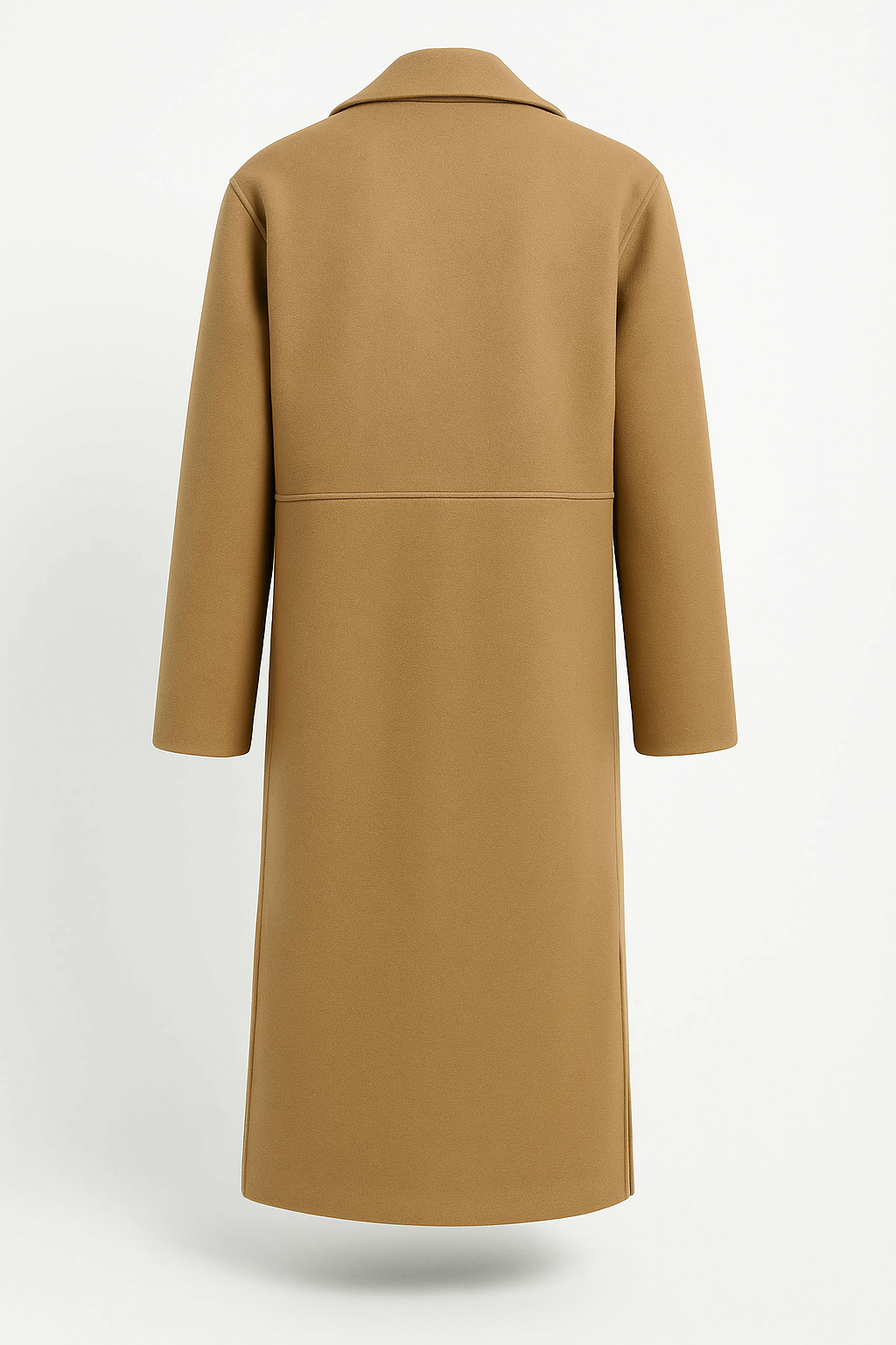 Płaszcz z wełny dziewiczej i kaszmiru