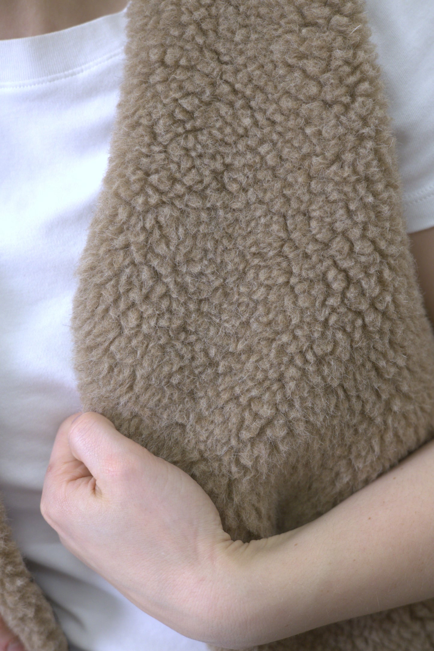 Kamizelka z wełny meryno