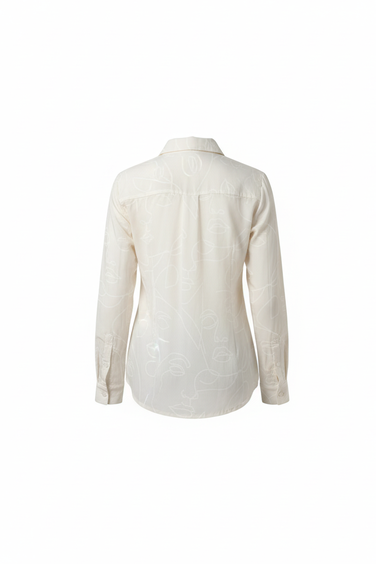 Koszula z wiskozy z unikalnym wzorem Kolekcji for you