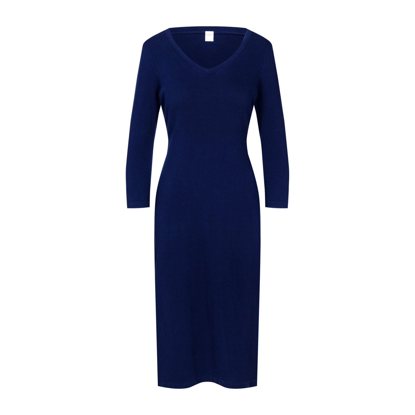 Dzianinowa długa sukienka